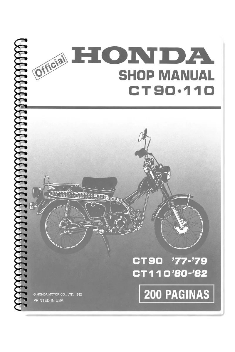 Manual de Taller Honda CT90 CT110 1977-1982