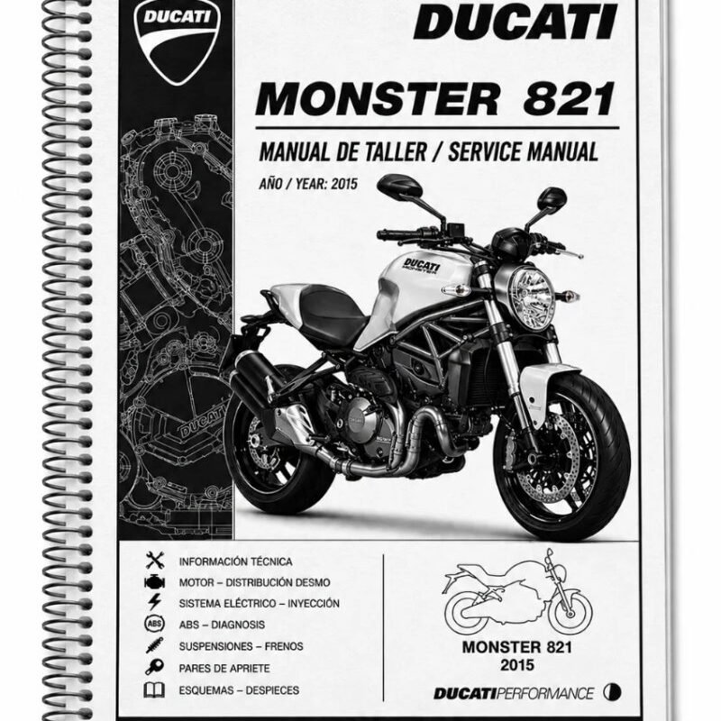 Manual Taller Ducati Monster 821 2015