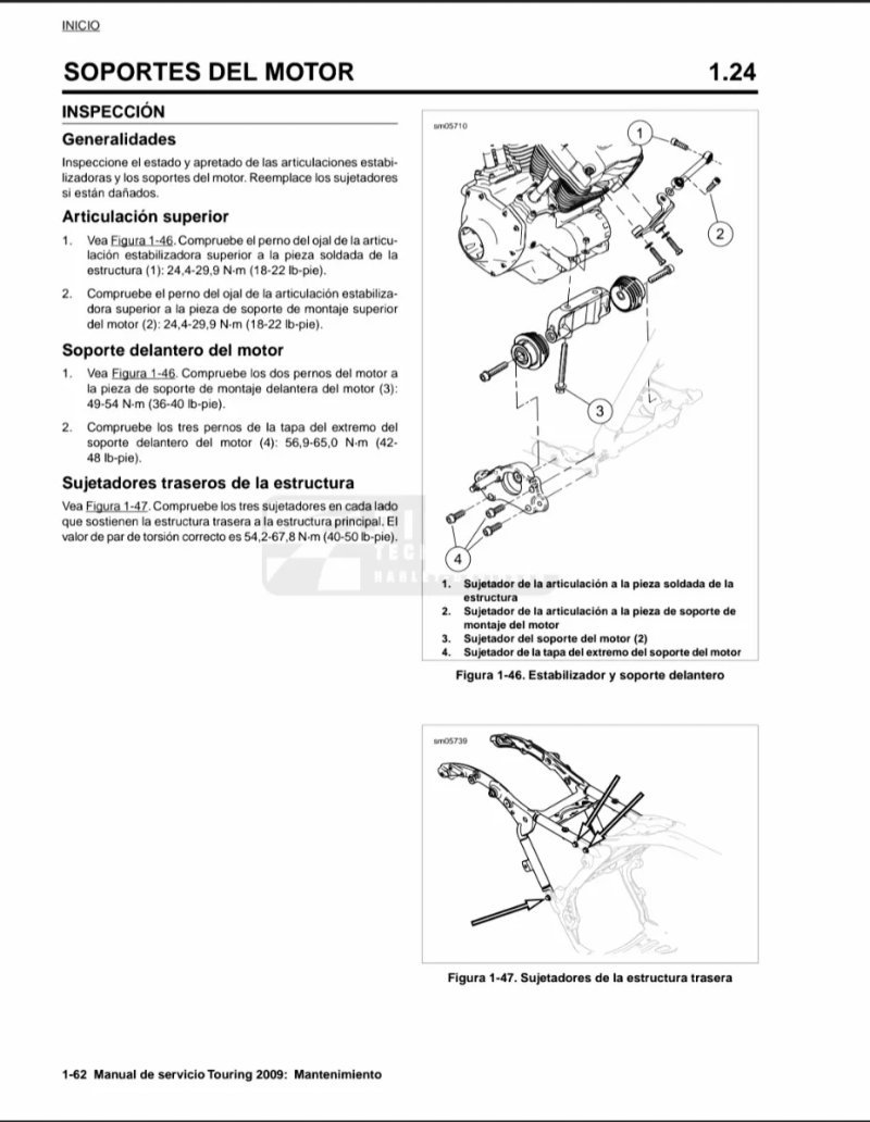 Manual de Taller Harley-Davidson Touring 2009 - Imagen 3