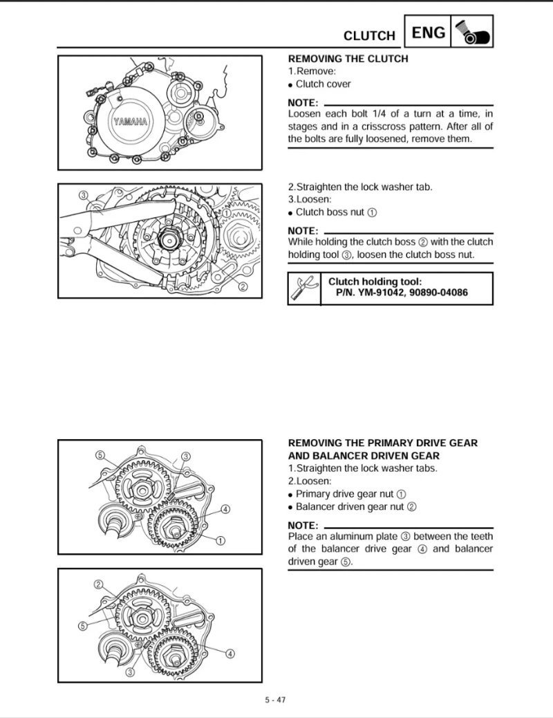 Manual de Taller Yamaha YFM660R Raptor 660 (2001-2005) - Imagen 3