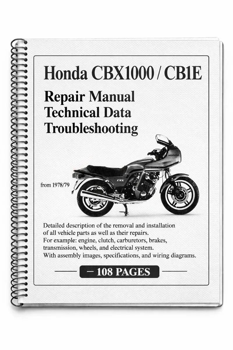 Manual de Taller Honda CBX1000/CB1E 1978-1979