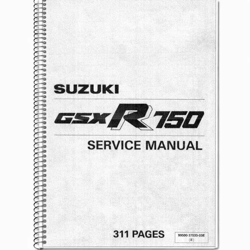 Manual de Taller Suzuki GSX-R 750