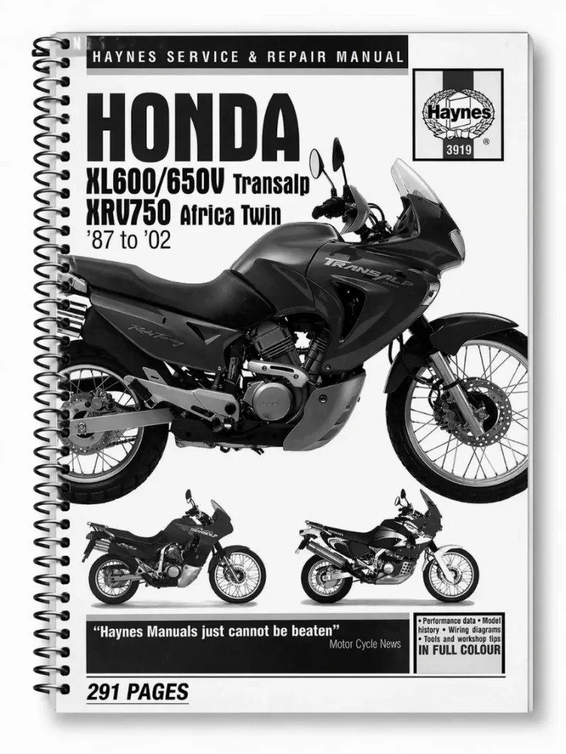 Manual de Taller Honda XL600V/XL650V Transalp y XRV750 Africa Twin 1987-2002