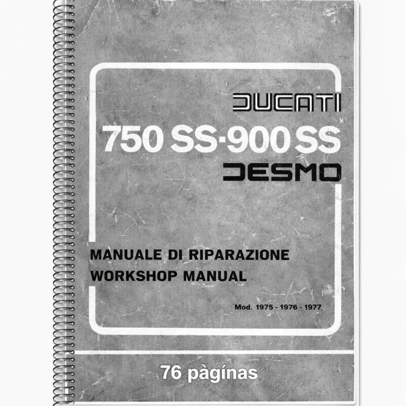 Manual Taller Ducati 750 SS-900 SS 1975-1977
