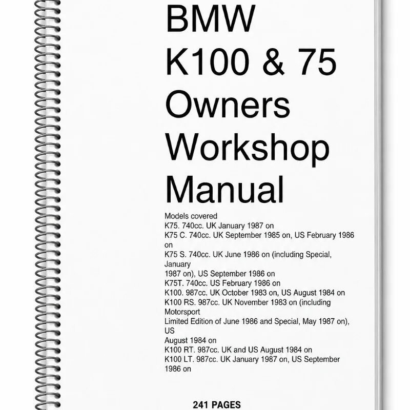 Manual Taller BMW K100 & 75