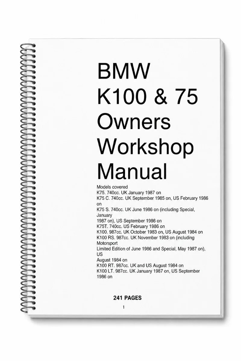 Manual de Taller BMW K100 & 75
