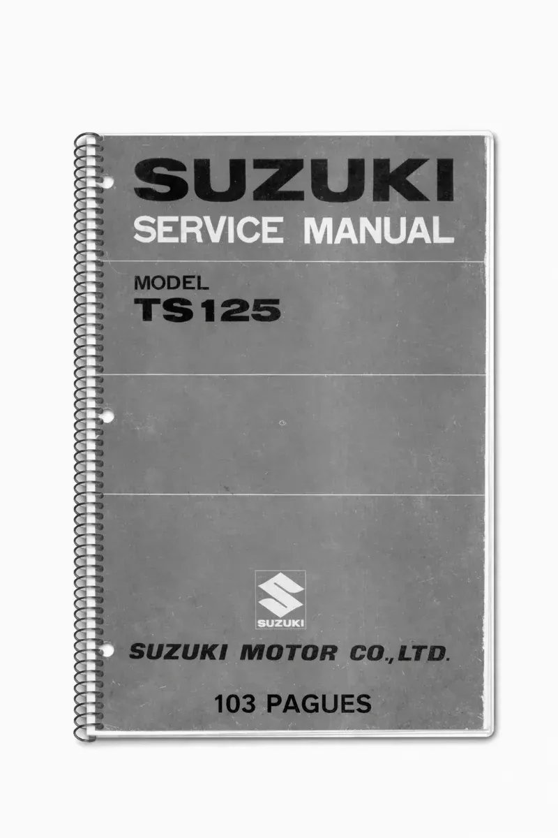 Manual de Taller Suzuki TS125 1977