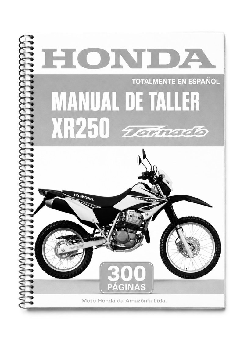Manual de Taller Honda XR250 Tornado 2001