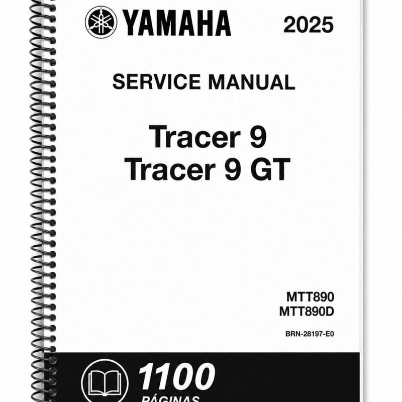 Manual de Taller Yamaha Tracer 9 GT 2025