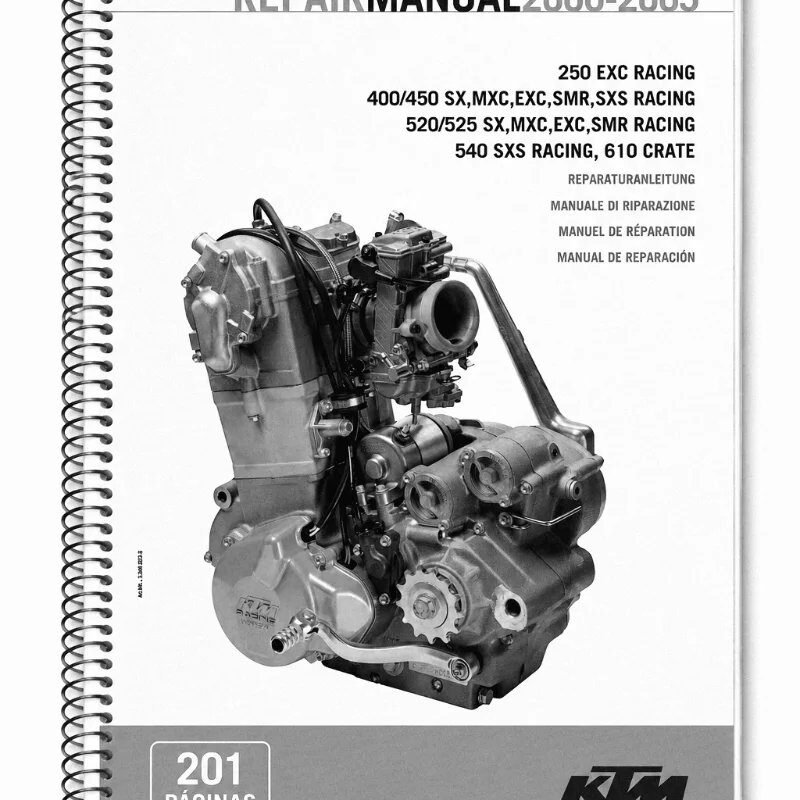 Manual de Taller KTM EXC 2000 al 2005