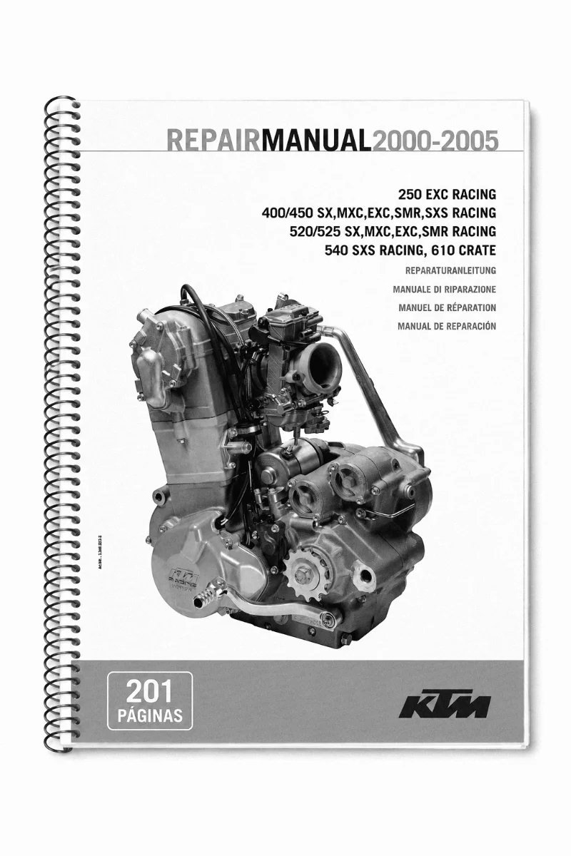 Manual de Taller KTM EXC 2000 al 2005