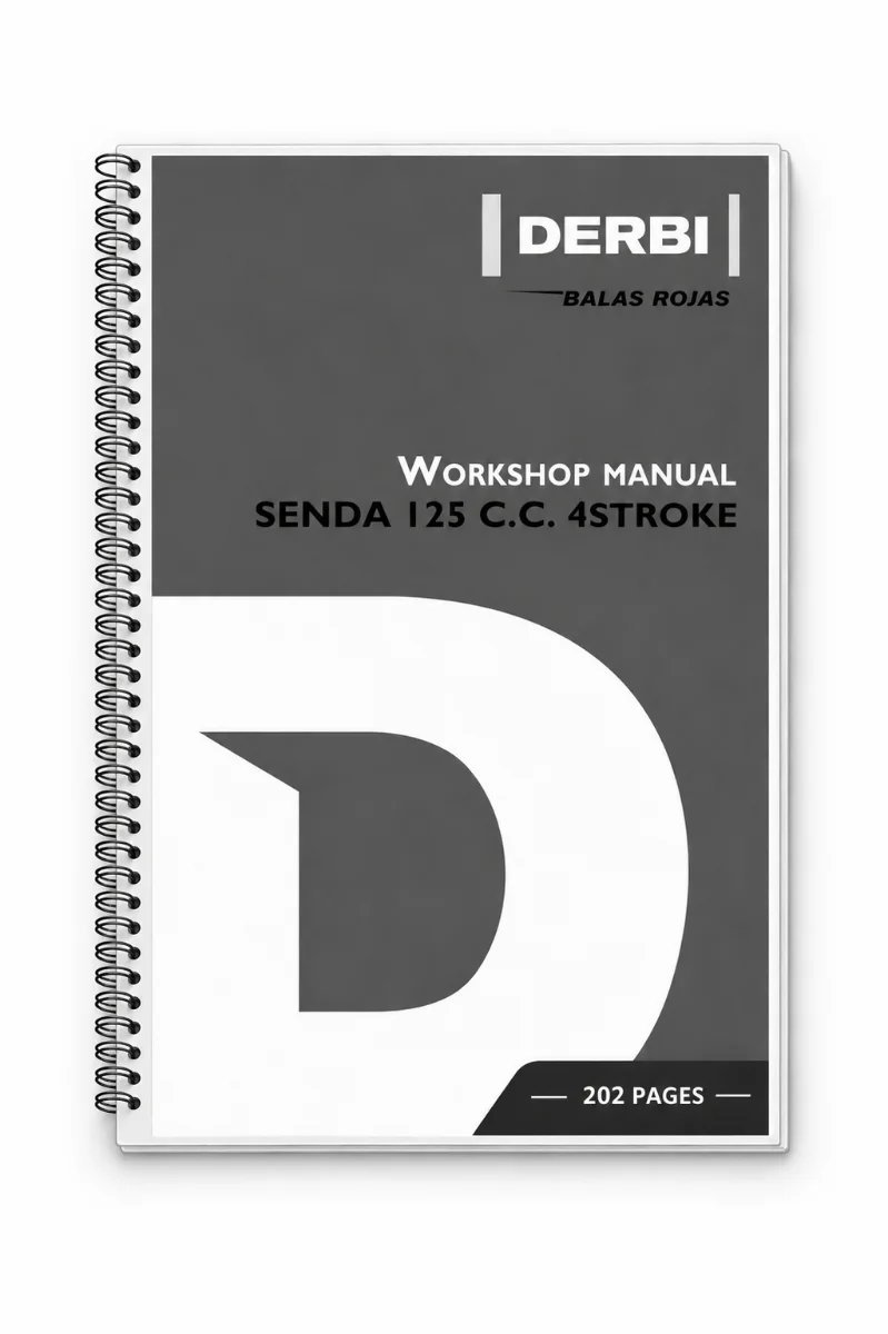 Manual Taller Derbi Senda 125 4T