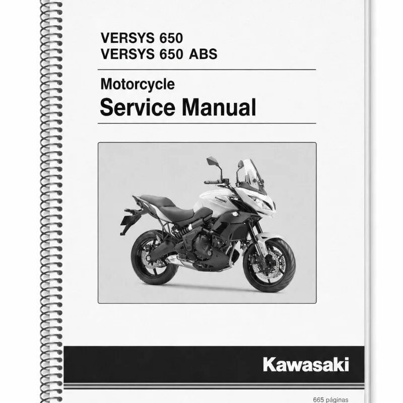 Manual de Taller Kawasaki VERSYS Versys 650 2017