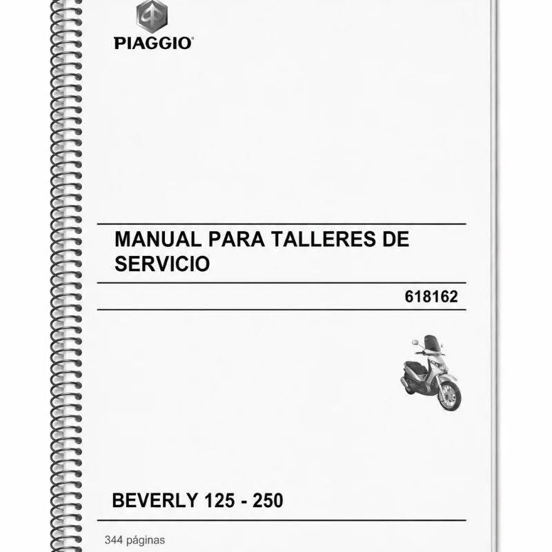 Manual Taller Piaggio Beverly 125-250 2007