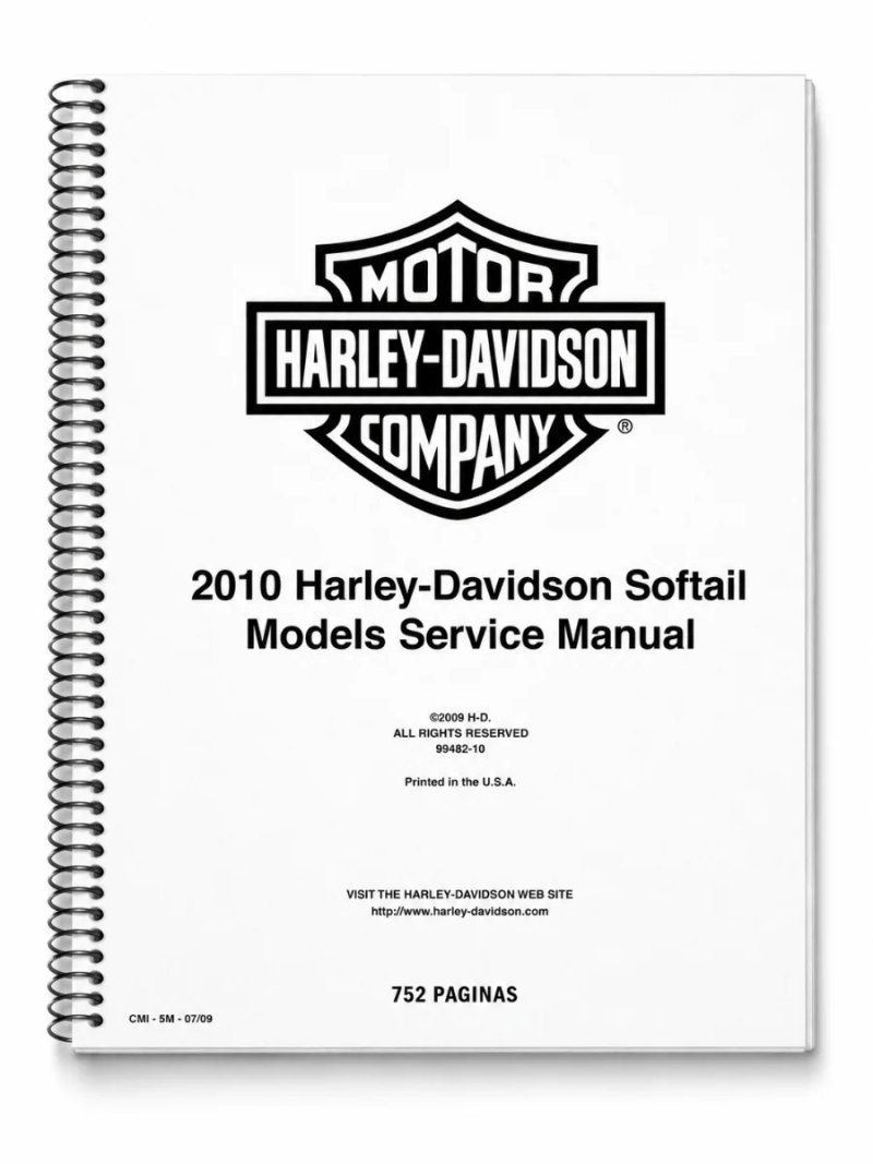 Manual de Taller Harley Davidson Softail 2010