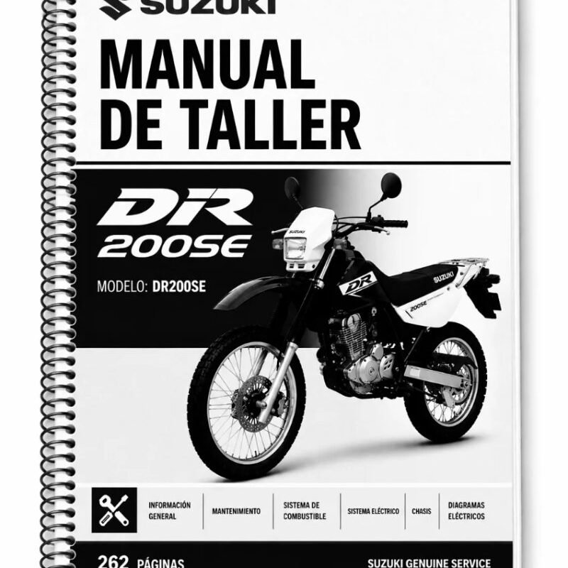 Manual Taller Suzuki DR200SE 1997-2009