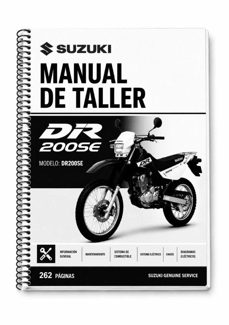 Manual de Taller Suzuki DR200SE 1997-2009