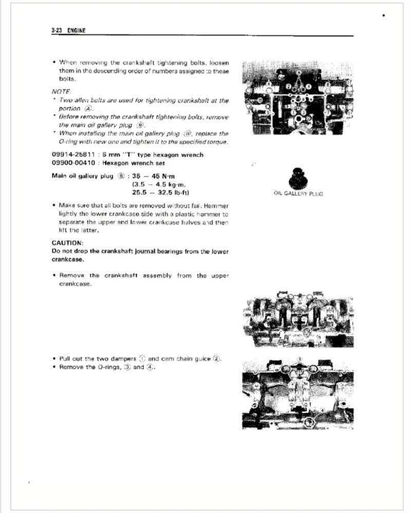 Manual de Taller Suzuki GSX-R 750 1989-1991 - Imagen 3