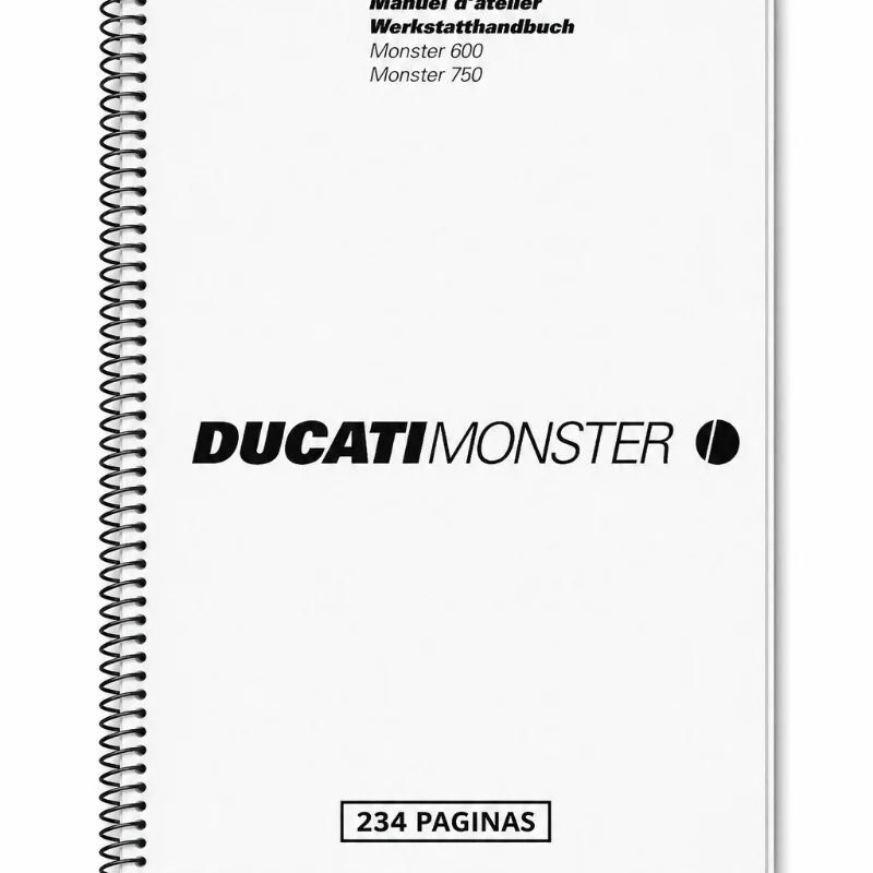 Manual Taller Ducati Monster 600 750
