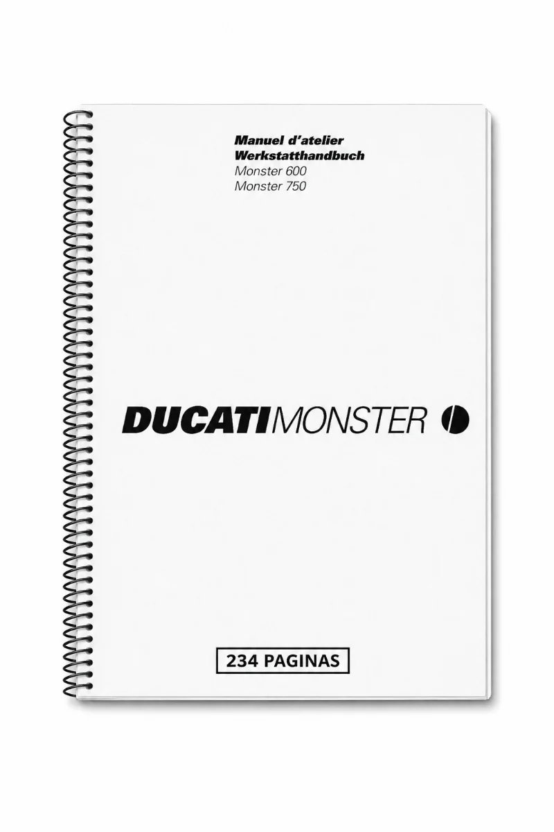 Manual de Taller Ducati Monster 600 750