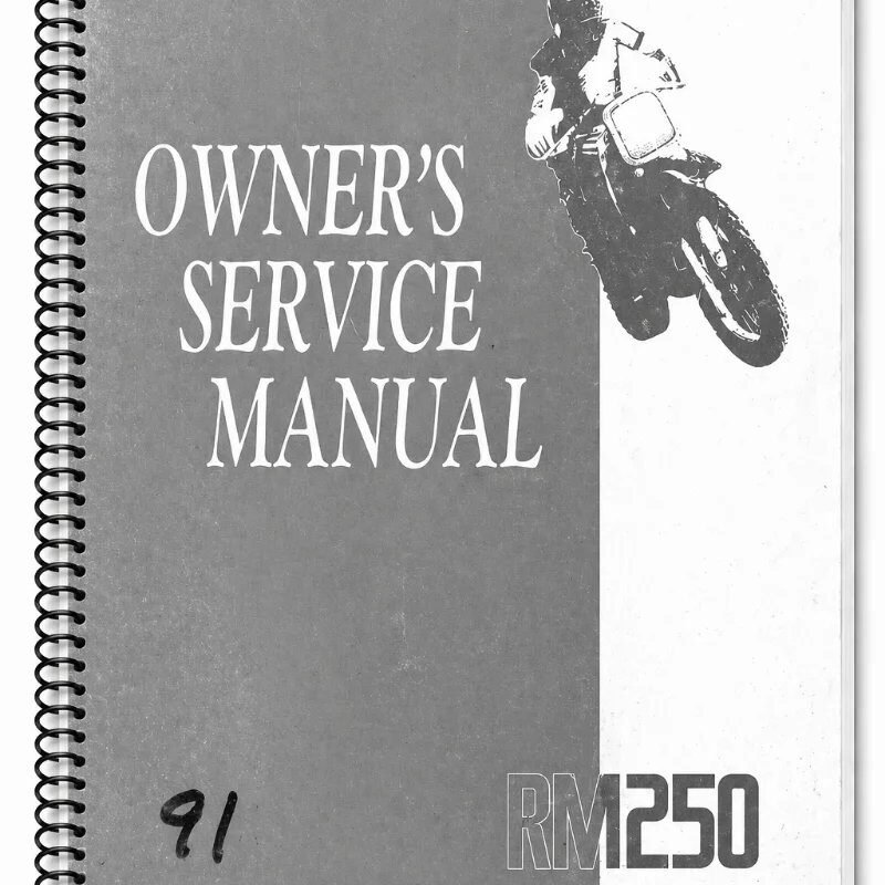 Manual de Taller Suzuki RM250 91