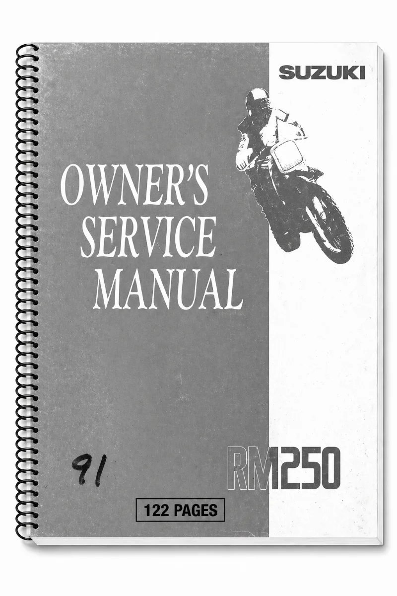 Manual de Taller Suzuki RM250 91