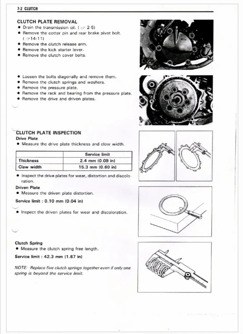 Manual de Taller Suzuki RM250 91 - Imagen 3