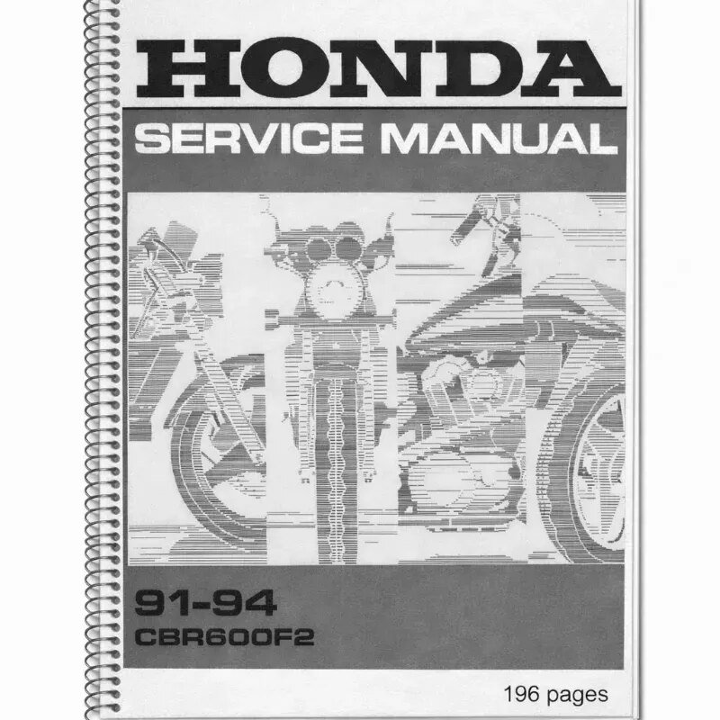 Manual de Taller Honda CBR600F2 91-94