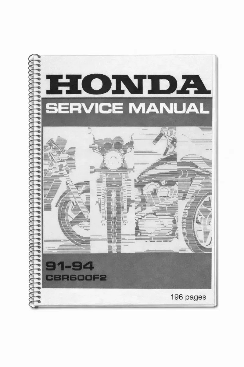 Manual de Taller Honda CBR600F2 91-94