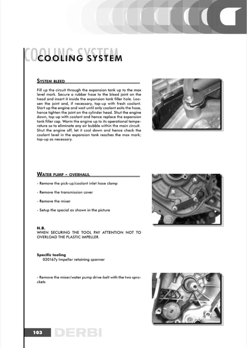 Manual de Taller Derbi GP1 1999 - Imagen 3