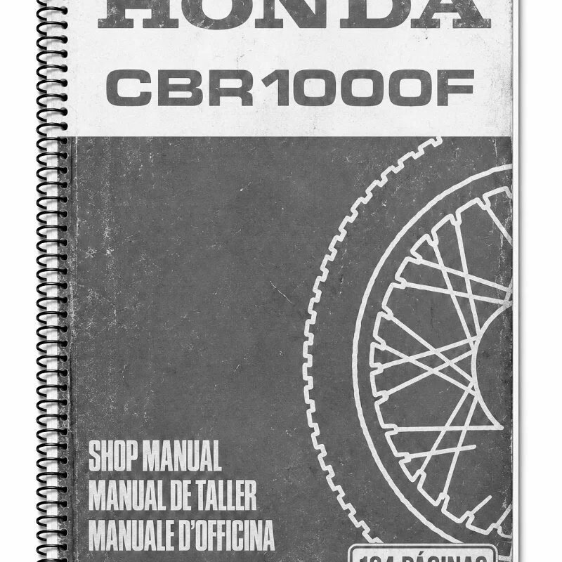 Manual Taller Honda CBR1000F 1987