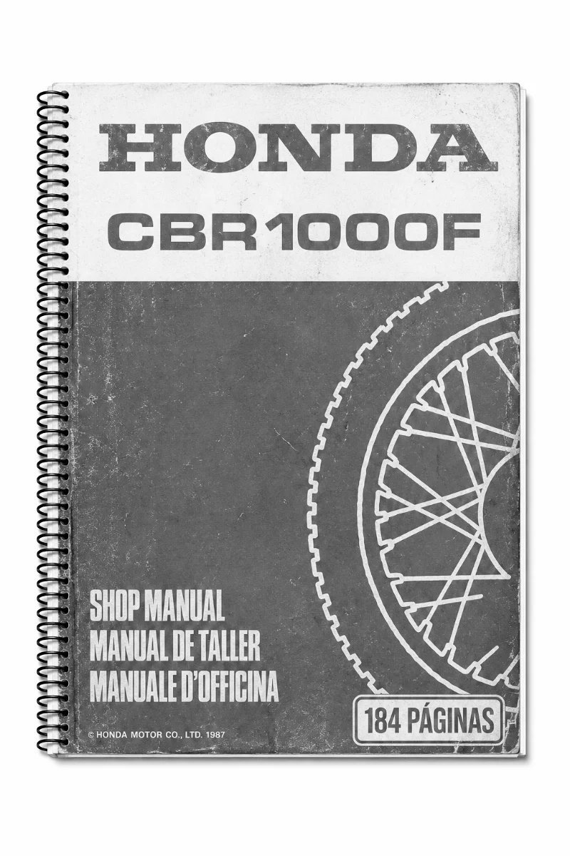 Manual de Taller Honda CBR1000F 1987