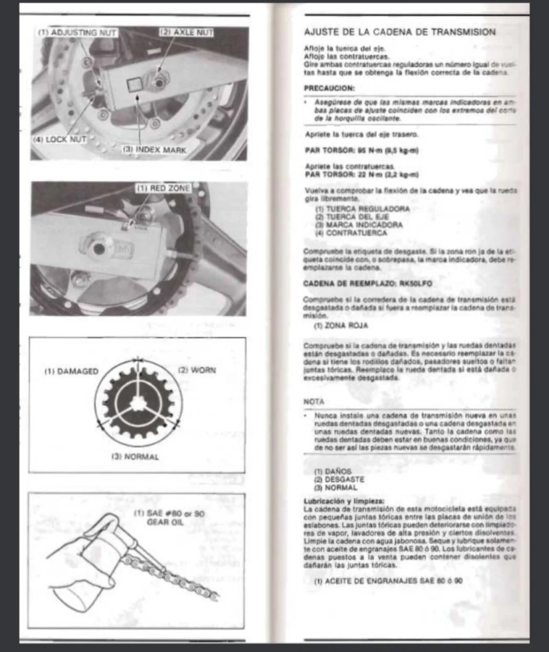 Manual de Taller Honda CBR1000F 1987 - Imagen 3