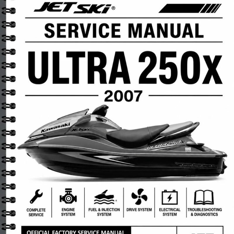Manual Servicio Kawasaki Jet Ski Ultra 250X 2007