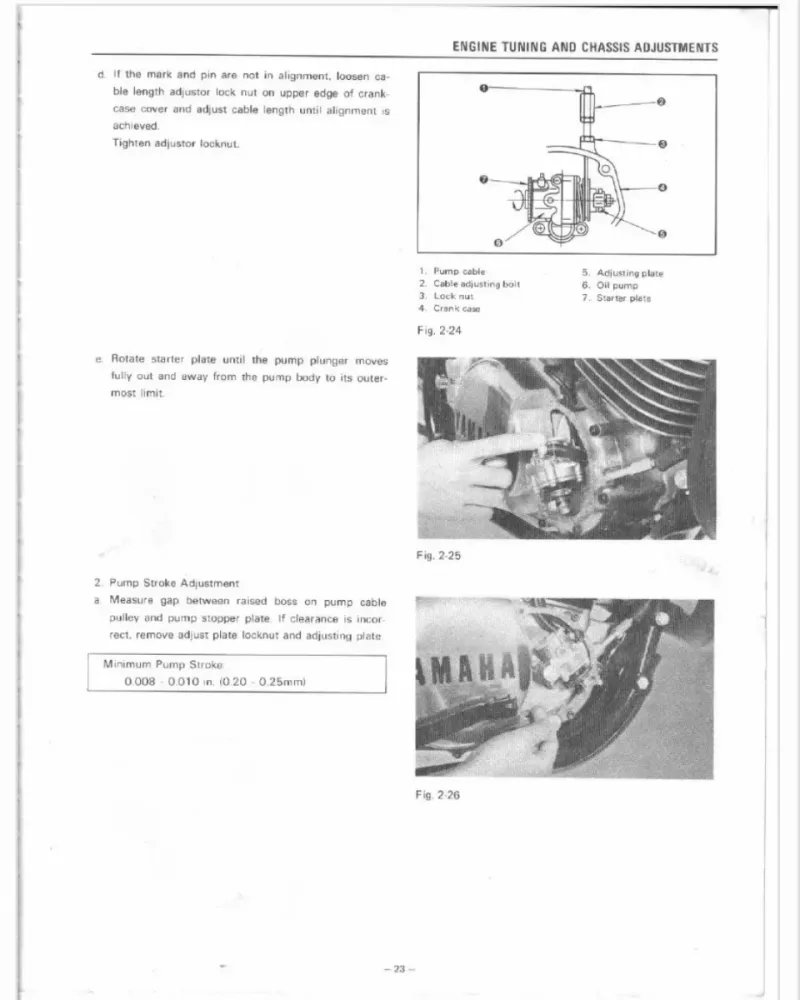 Manual de Taller Yamaha DT250A/360A 74 - Imagen 3