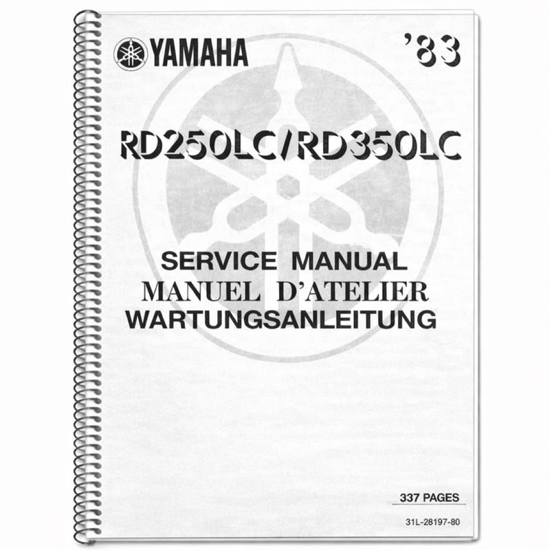Manual Servicio Yamaha RD250LC/RD350LC 1983