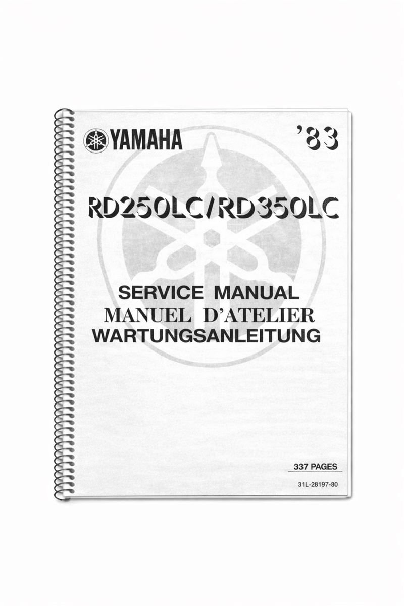 Manual de Taller Yamaha RD250LC/RD350LC 1983