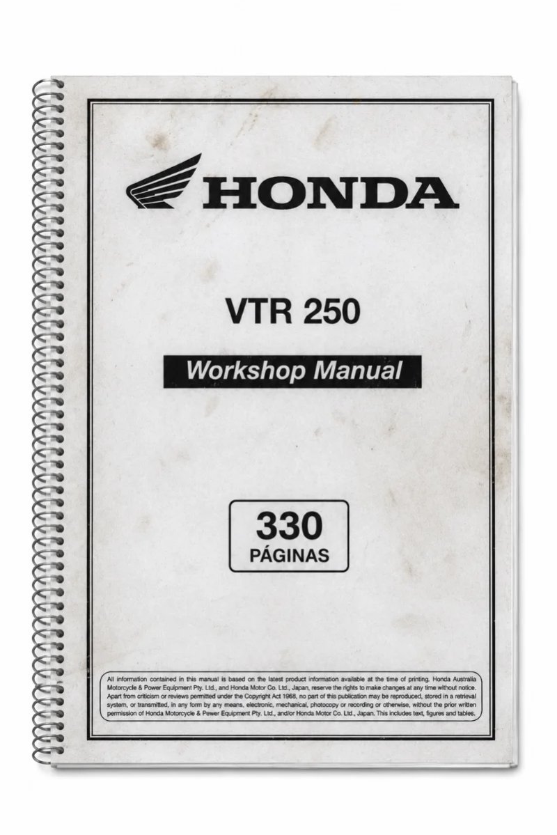 Manual de Taller Honda VTR 250 1999-2007