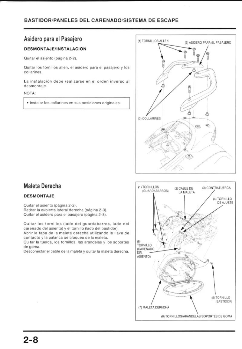 Manual de Taller Honda NT 650V 2001 - Imagen 3