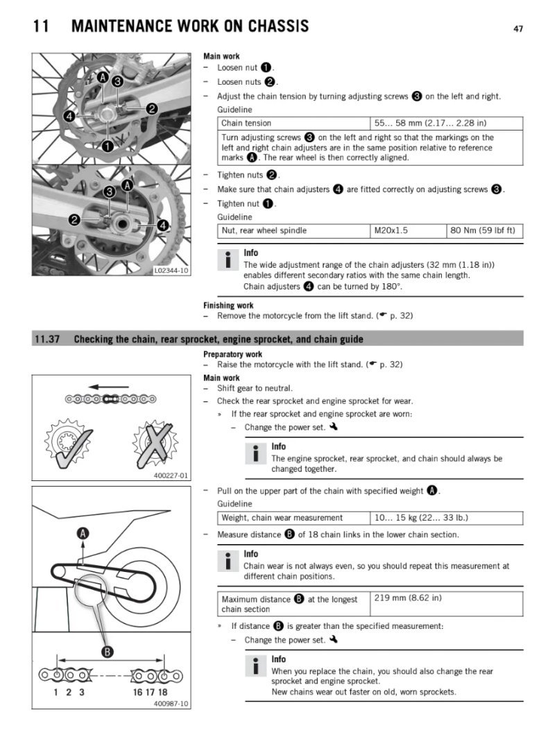 Manual de Taller KTM SX 2015 - Imagen 3