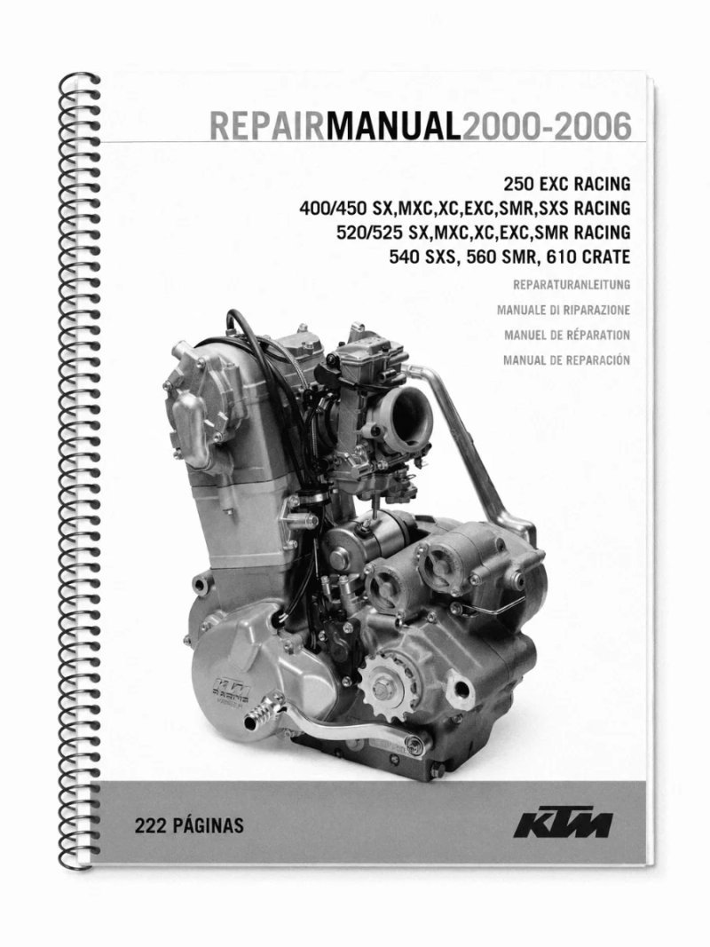 Manual de taller KTM EXC 2000-2006