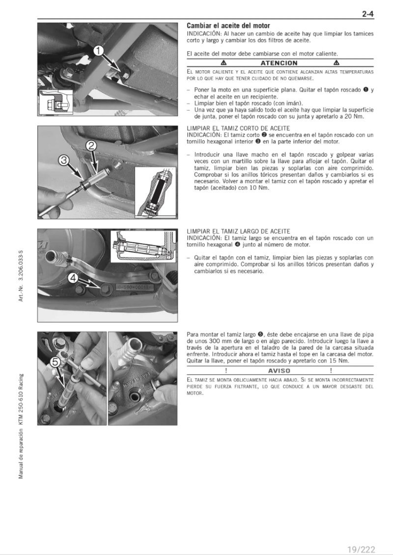 Manual de taller KTM EXC 2000-2006 - Imagen 3