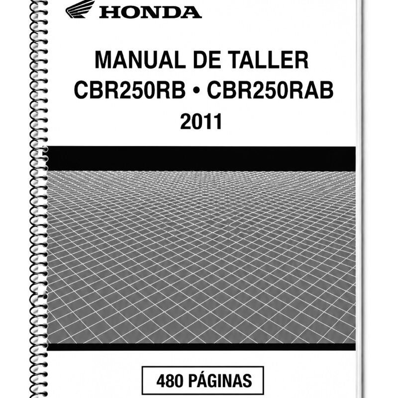 Manual Taller Honda CBR250RB CBR250RAB 2011