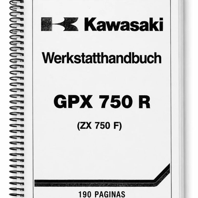 Manual Taller Kawasaki GPX 750 R