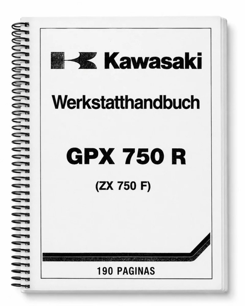 Manual de Taller Kawasaki GPX 750 R