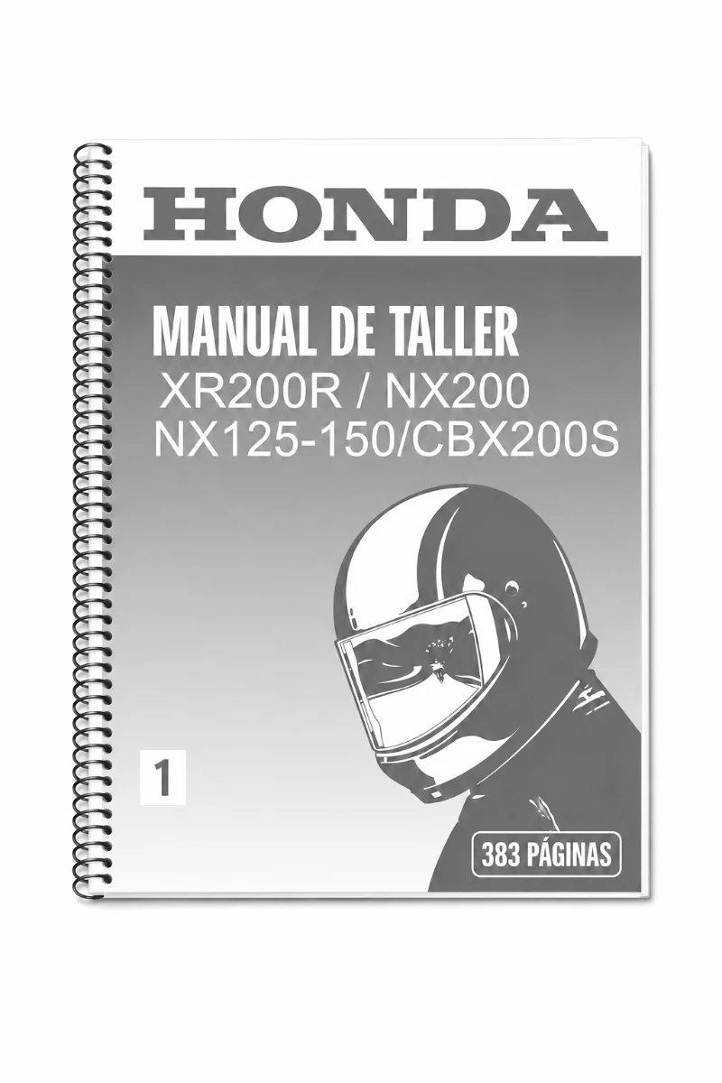 Manual de Taller Honda XR200R NX200 NX125-150 CBX200S