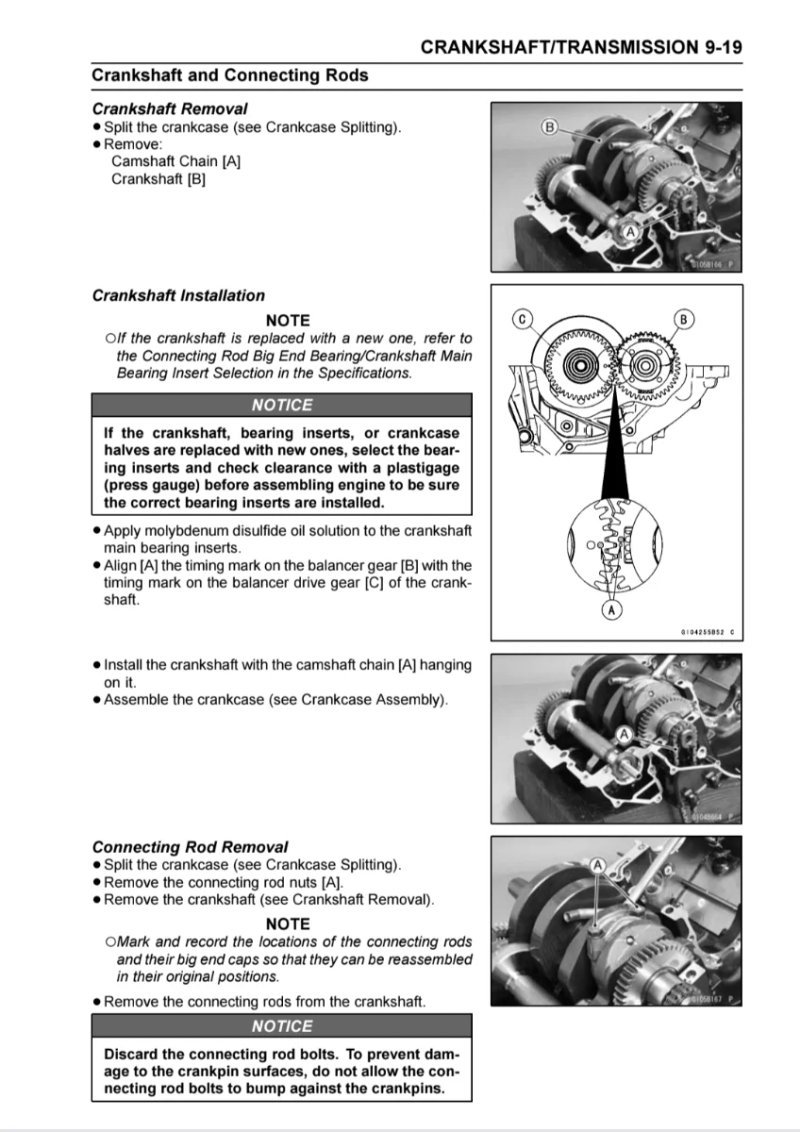 Manual de Taller Kawasaki ER 2012 - Imagen 3