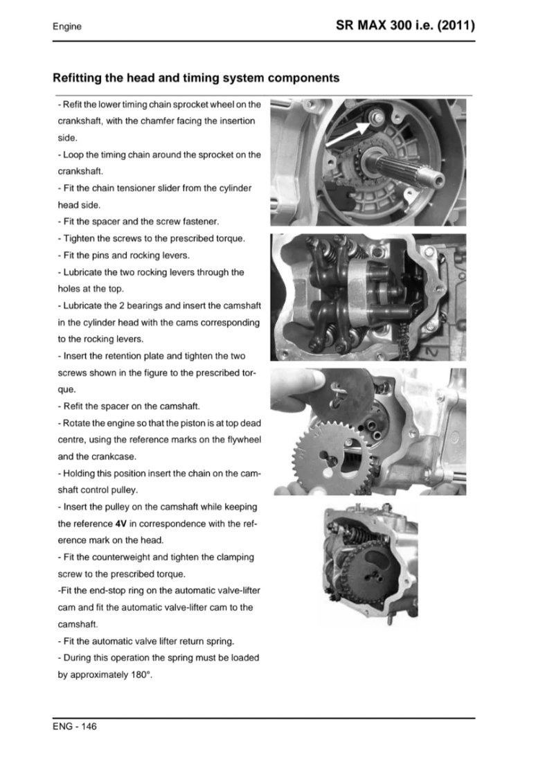 Manual de taller Aprilia Sr 2011-2012 - Imagen 3