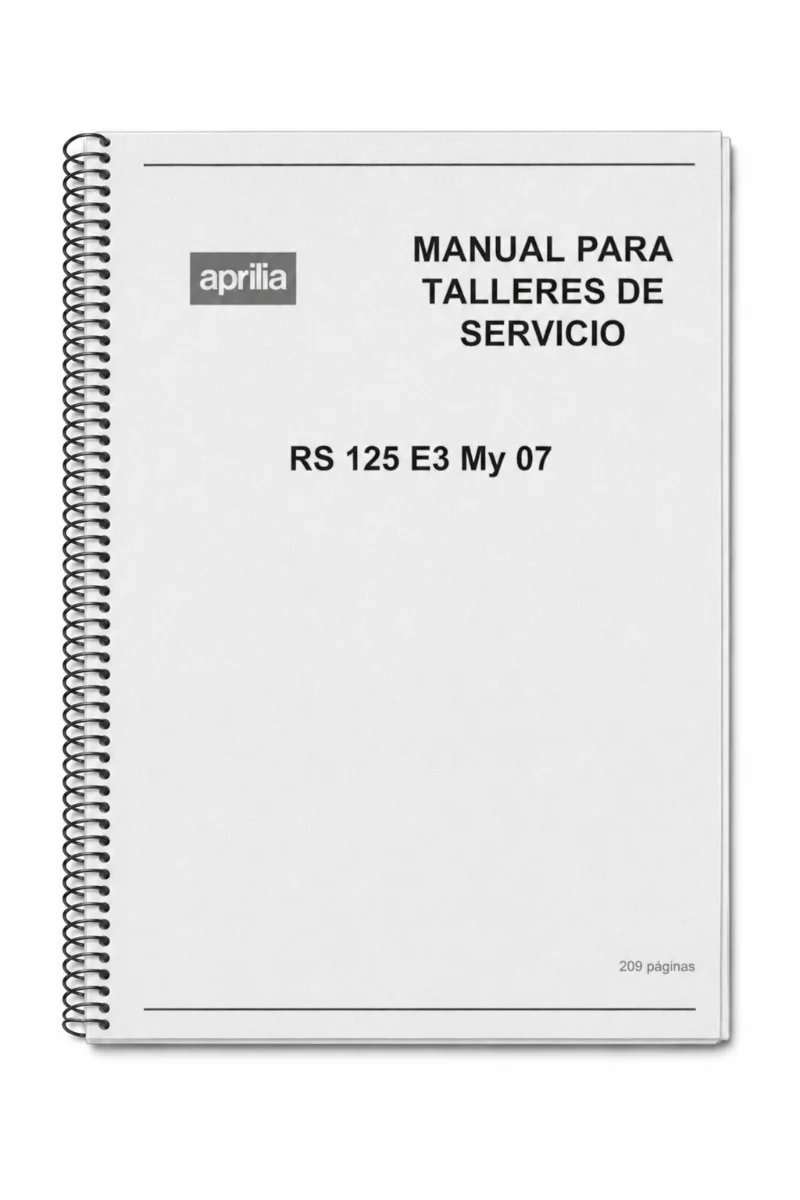 Manual de Taller Aprilia Rs 125 2007