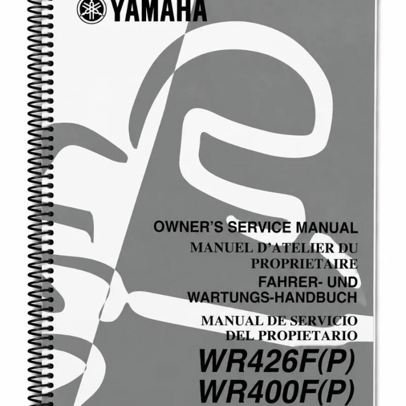 Manual Taller Yamaha WR426F(P) WR400F(P) 2001
